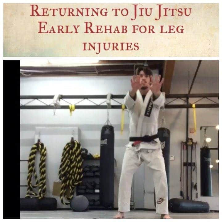 Returning to Jiu Jitsu after an injury.
 Awesome tips by Doctor Kickass.