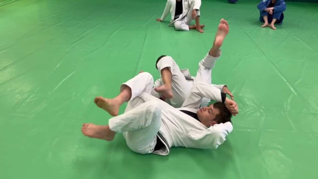 Reverse De La Worm Guard: Chop Sweep and Armbar
