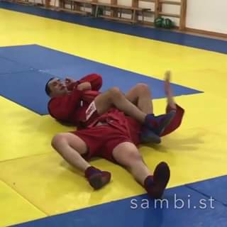 Reverse Kata Guruma with Juji Gatame by Bahtiyar