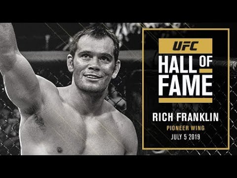 Rich Franklin Joins the UFC Hall of Fame