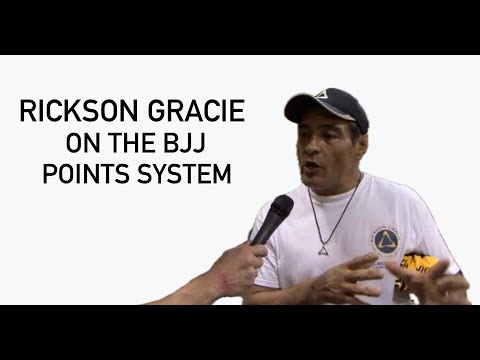 Rickson Gracie on the Problem with BJJ Scoring