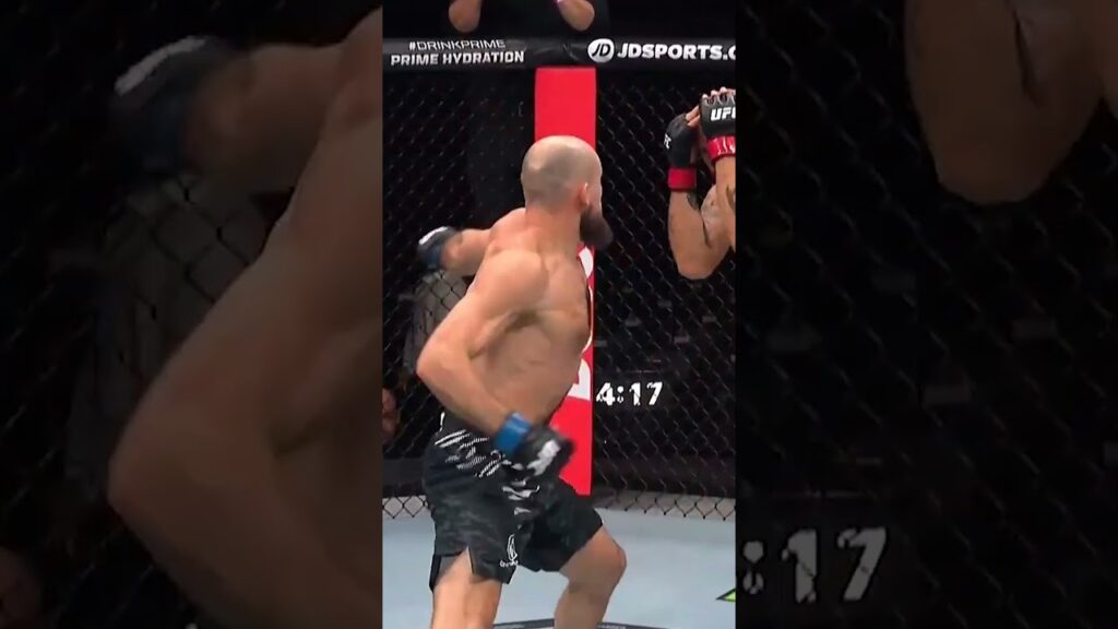 Rinat Fakretdinov wasted NO TIME 😳😳 #ufcparis