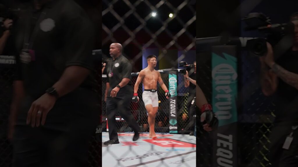 Rinya Nakamura making it look EASY 😱 #ufcvegas108