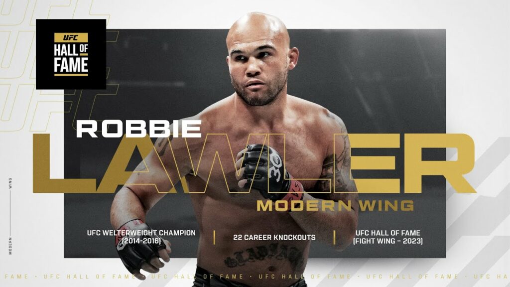 Robbie Lawler Joins the UFC Hall of Fame Class of 2025! 🏆