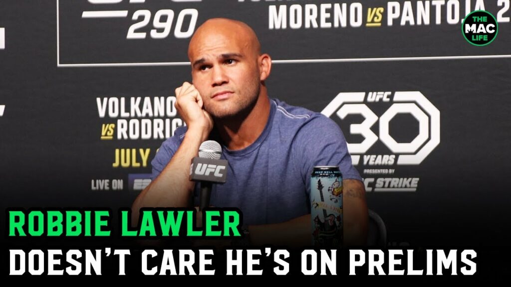 Robbie Lawler on retirement fight being on prelims: “I put on a show if there’s 1 person there"