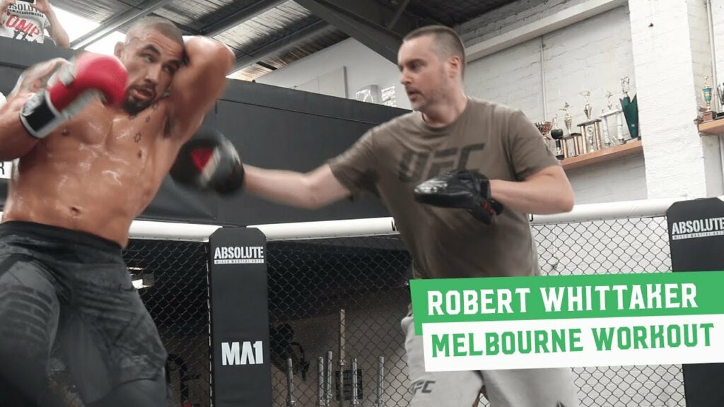 Robert Whittaker Media Workout || UFC 234