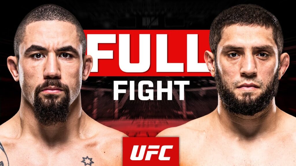 Robert Whittaker vs Ikram Aliskerov | FULL FIGHT | UFC Abu Dhabi