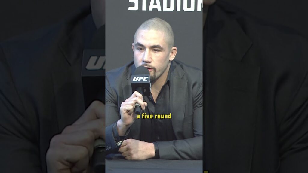 Robert Whittaker wanted a BRAWL!! π€ #ufcabudhabi