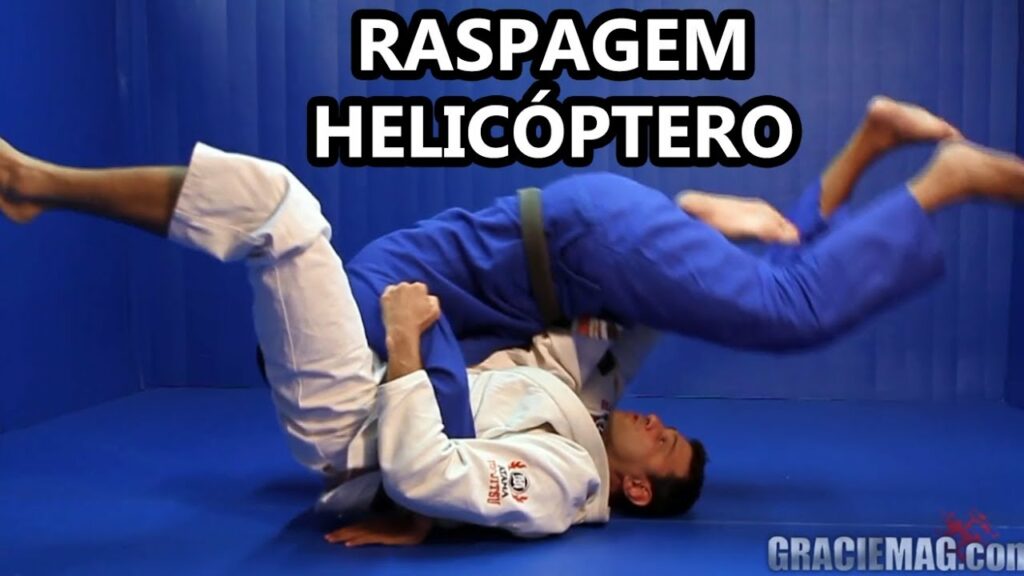 Roberto Roleta ensina raspagem helicóptero no Jiu-Jitsu