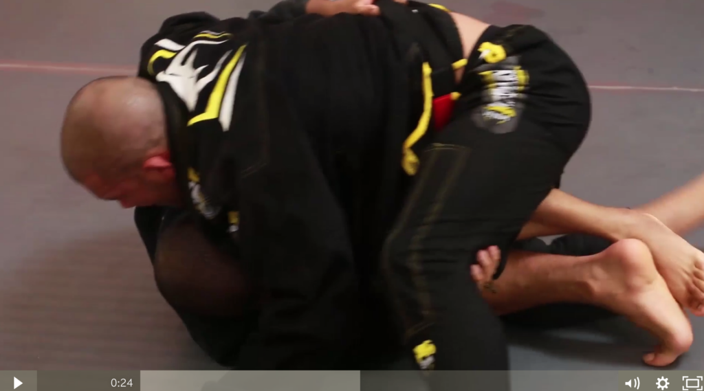 Rodolfo Vieira Rolling with a Purple Belt