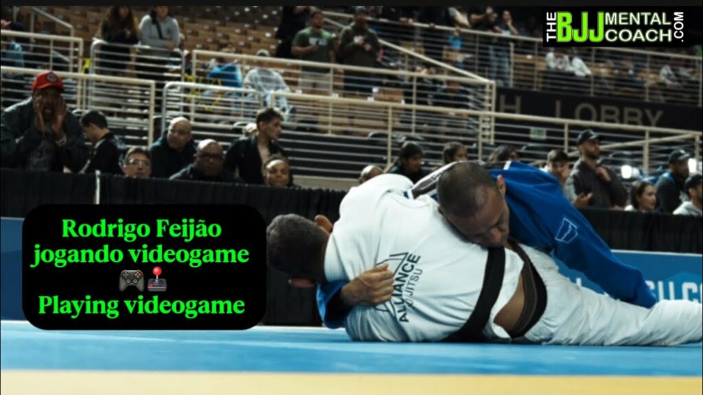 Rodrigo “Feijão” coaching Gustavo Dantas @ibjjf 2025 Pan Championship