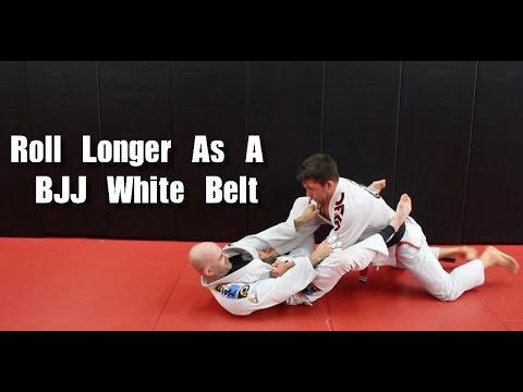 Roll Longer As A BJJ White Belt With These Simple Tips