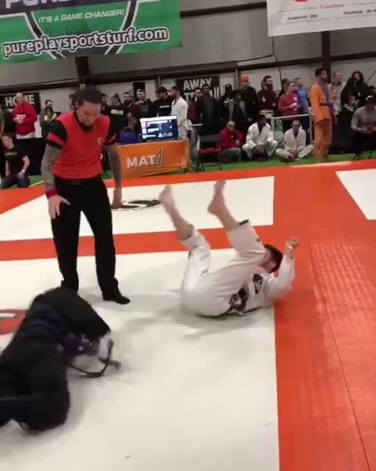 Rolling Armbar From Guard Pull