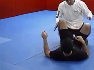 Rolling Toe Hold from within his opponent’s open guard by Jean Jaques Machado