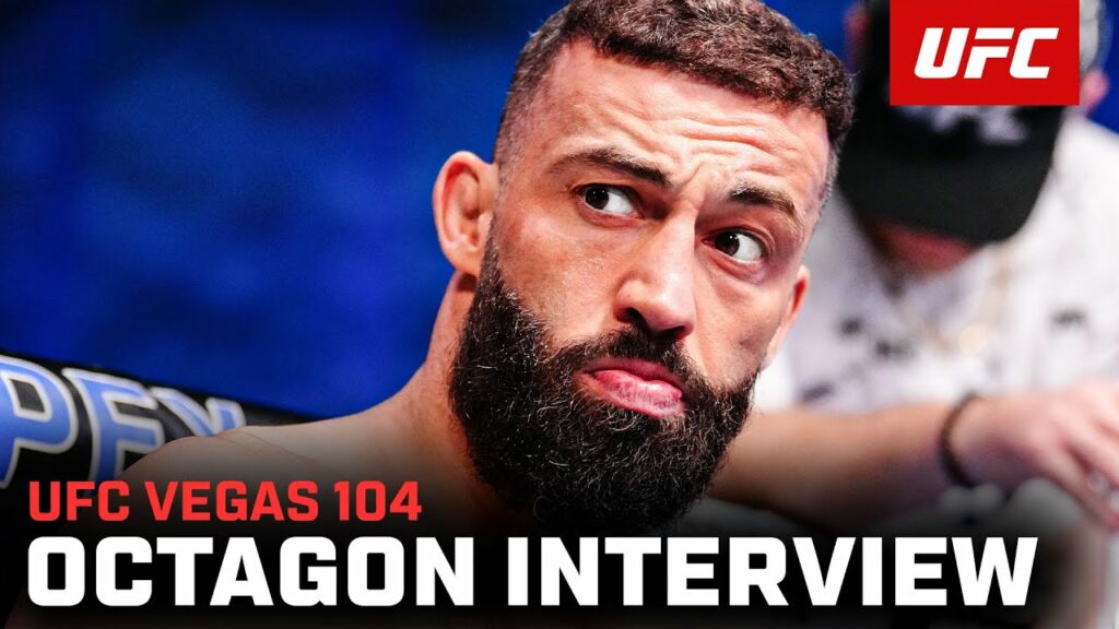 Roman Dolidze Octagon Interview | UFC Vegas 104