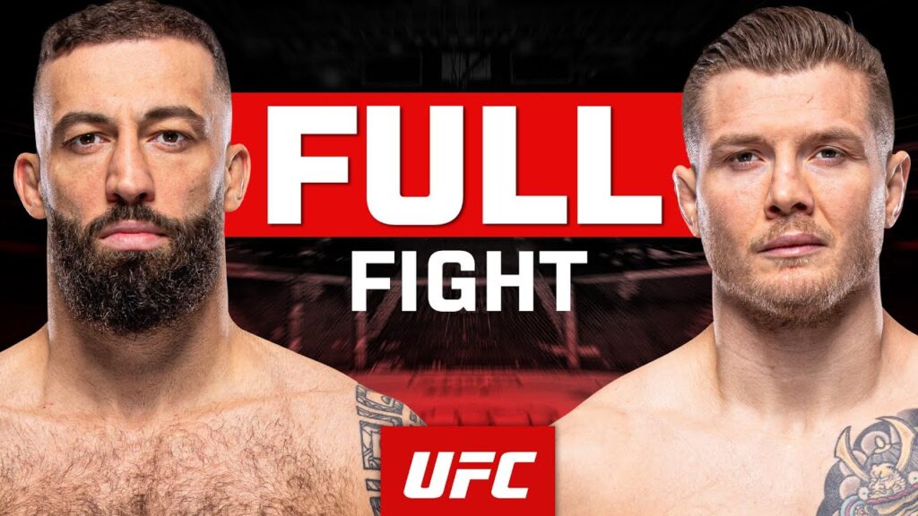 Roman Dolidze vs Marvin Vettori 2 | FULL FIGHT | UFC Vegas 109