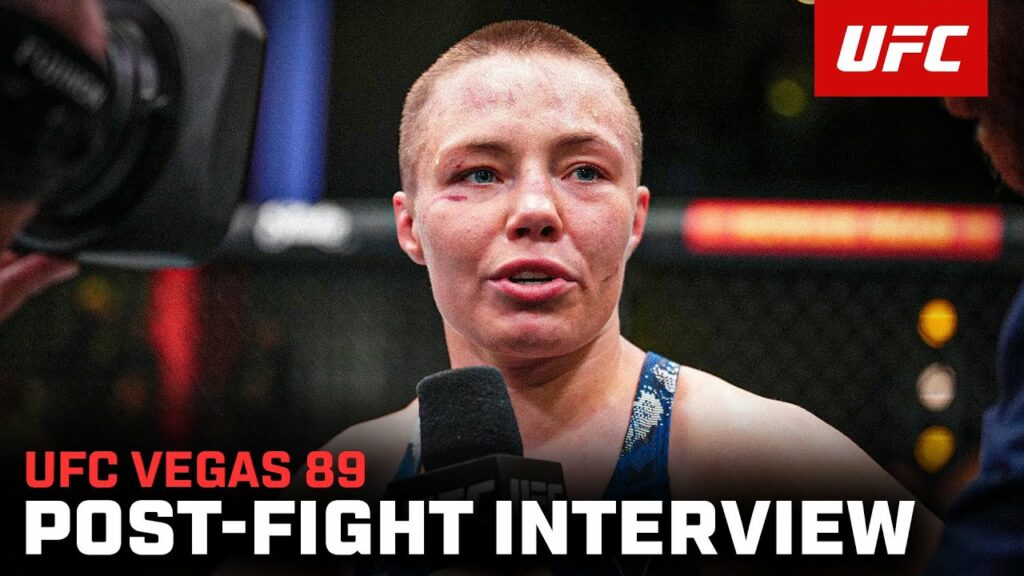 Rose Namajunas Post-Fight Interview | UFC Vegas 89