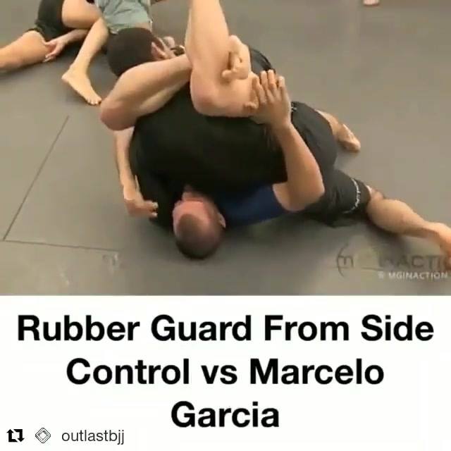 Rubber Guard from Side Control vs Marcelo Garcia