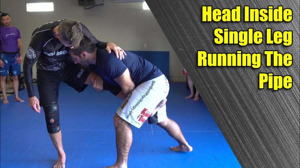 Running the Pipe off the Head Inside Single Leg