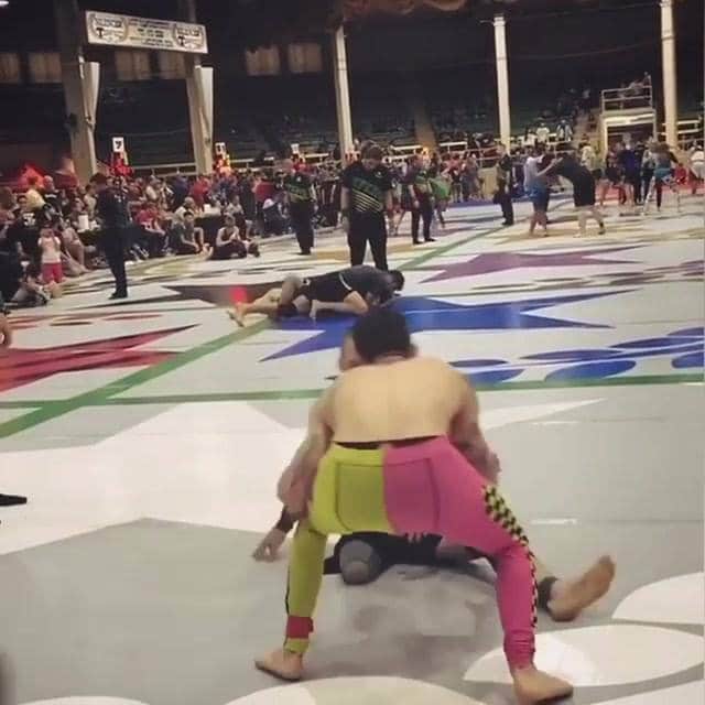 Rustin Hughes 3 years ago, his first comp. as and amputee