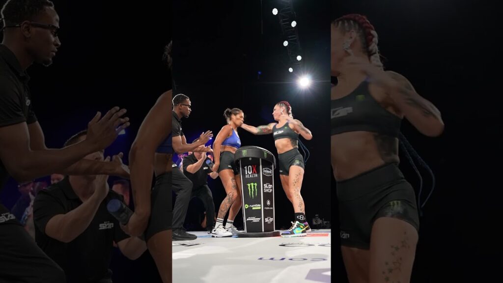 SHE JUST ATE THAT π³ #powerslap