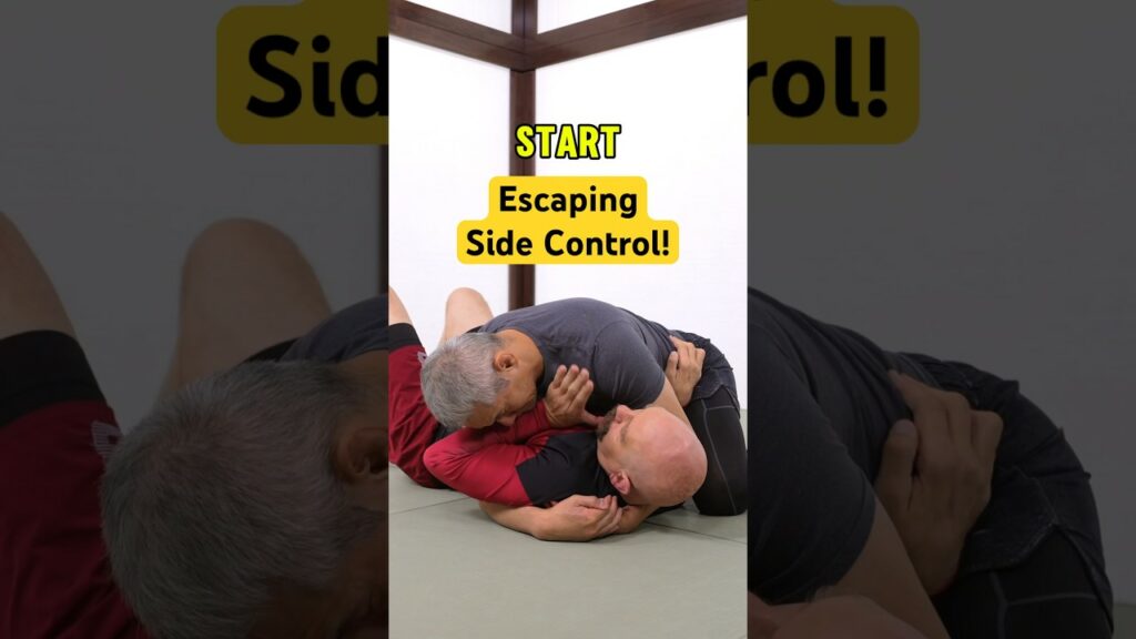 SHOCKING Side Control Escape for BJJ