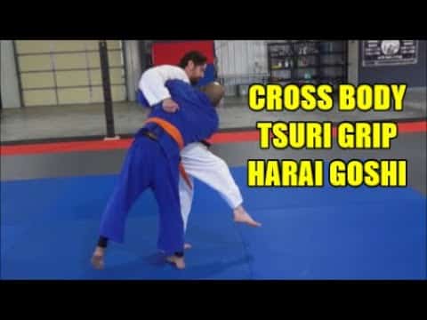 SHORT VIDEO   CROSS BODY TSURI GRIP HARAI GOSHI
