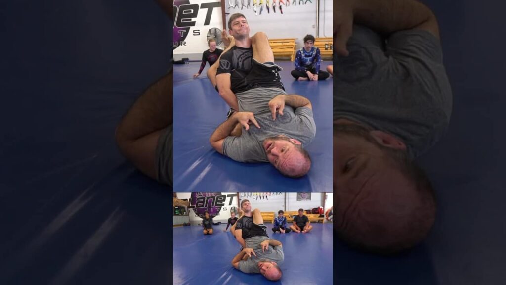 SLAPPING Omoplata and Triangle Choke