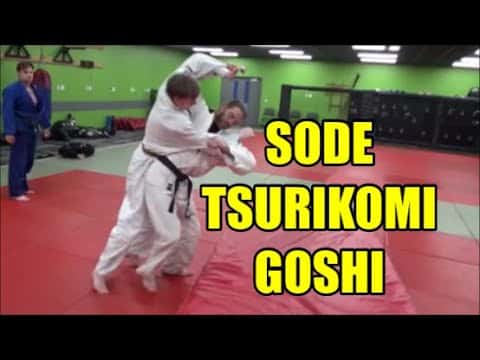 SODE TSURIKOMI GOSHI Both Sleeves Lift-Pull Hip Throw