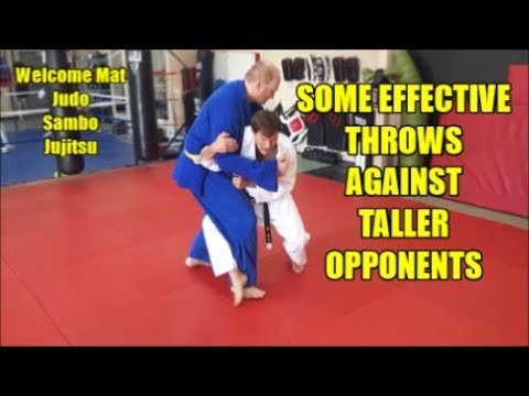 SOME EFFECTIVE THROWS AGAINST TALLER OPPONENTS