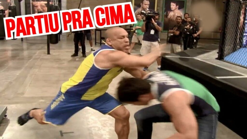 SPARRING VALENTÃO PARTIU PRA CIMA DO WANDERLEI SILVA