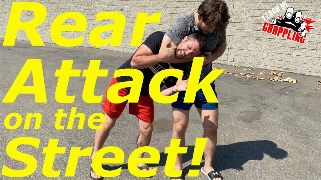 STREET Attack From BEHIND!!  Arm Trapped Rear Bear Hug REALITY Self Defense!