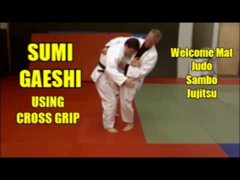 SUMI GAESHI USING CROSS GRIP