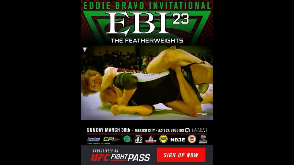 SUNDAY MARCH 30!COMBAT JIU JITSU!! UFC Fight Pass!