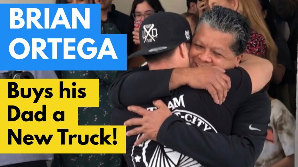 SURPRISE! Brian Ortega Buys His Dad a New Truck!