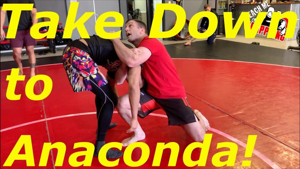 SWEET Clinch TAKEDOWN to Anaconda!!