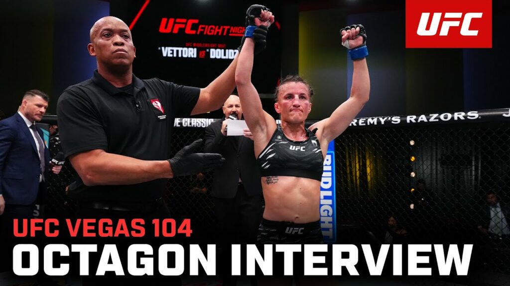Sam Hughes Octagon Interview | UFC Vegas 104