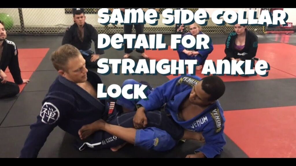 Same Side Collar Detail for Straight Ankle Lock | Jiu Jitsu Brotherhood