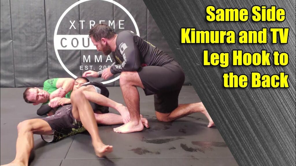 Same Side Kimura and TV Leg Hook to Butt Roll with Jake Shields