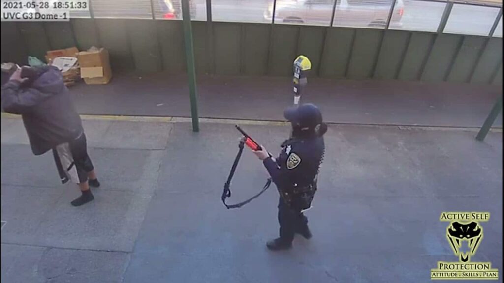 San Francisco Officer Responds To Man Making Threats