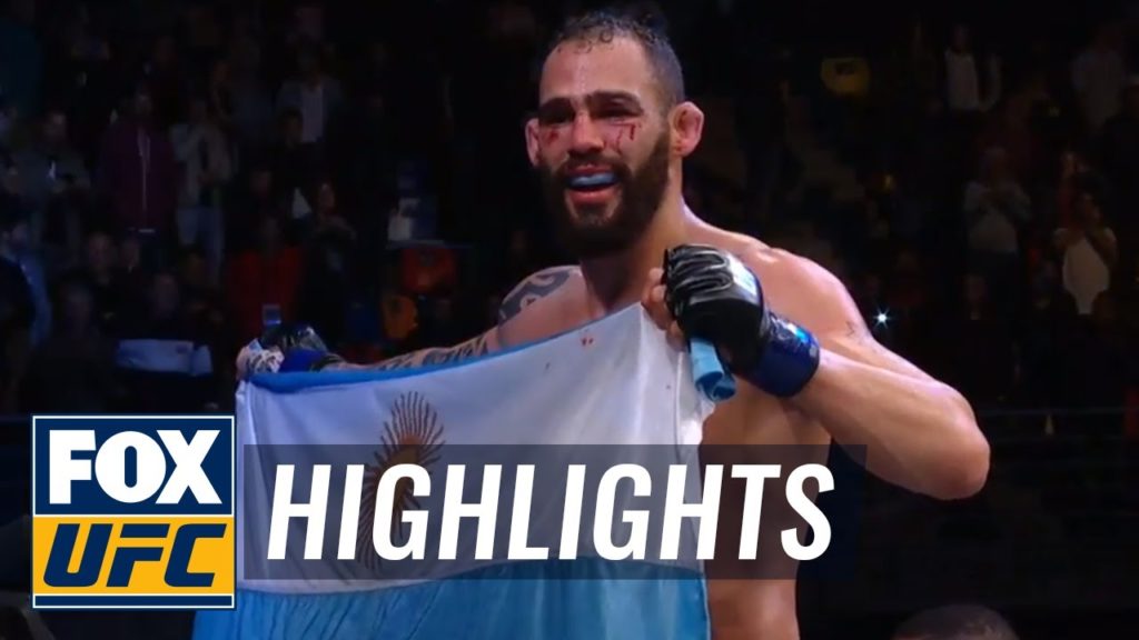 Santiago Ponzinibbio KO's Neil Magny | HIGHLIGHTS | UFC FIGHT NIGHT