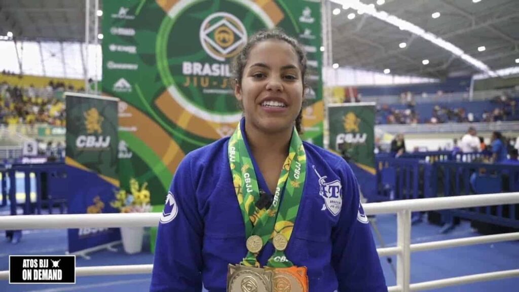 Sarah Galvao Double Gold 2022 Brazilian National