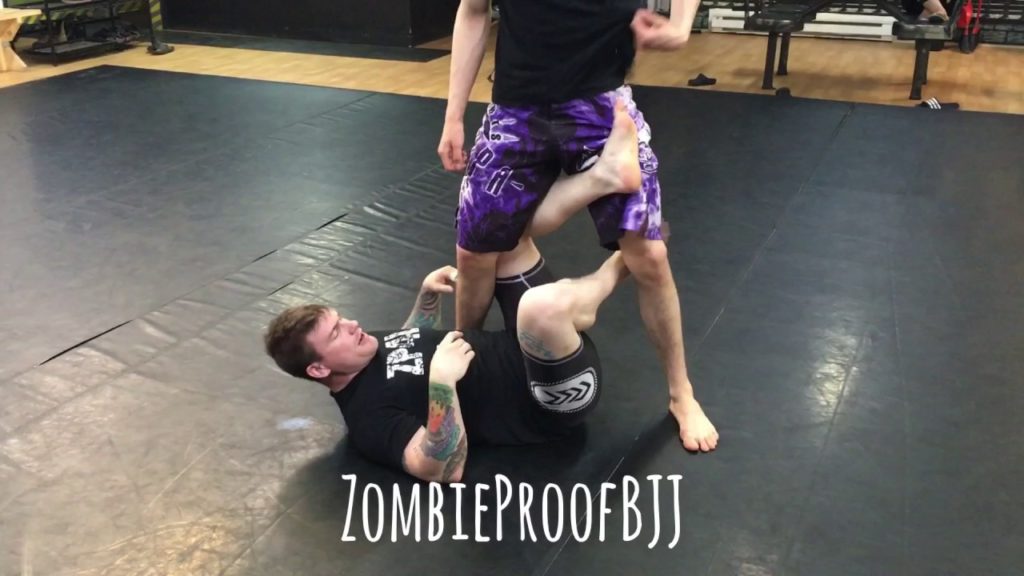 Savage Ankle Lock vs Basic Ashi Escape Attempt - ZombieProofBJJ (NoGi)