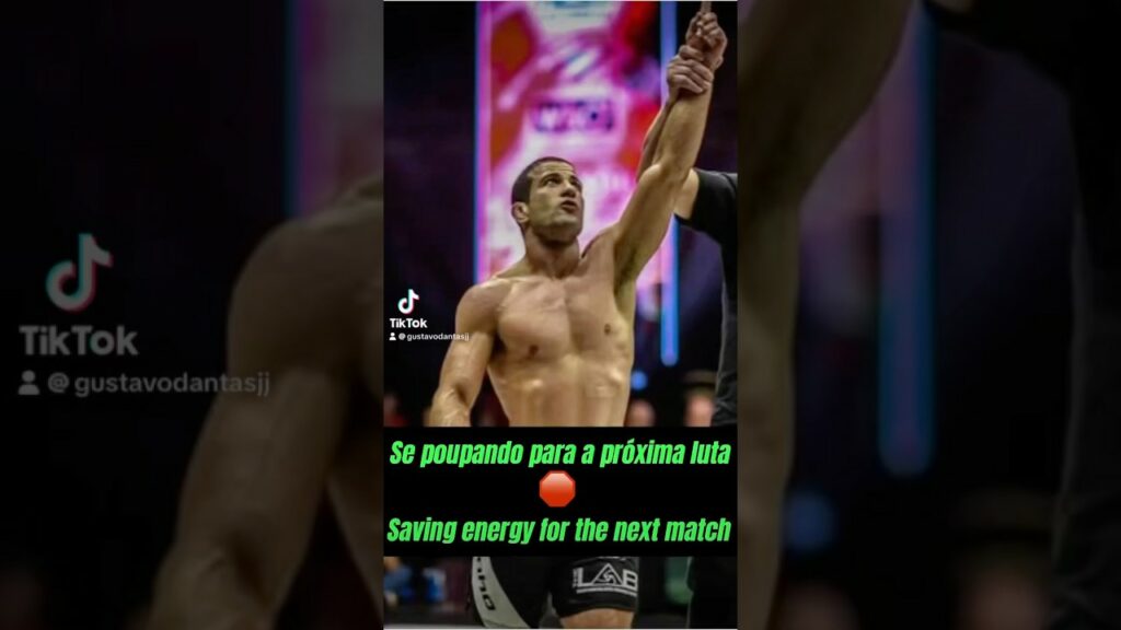Se poupando para a próxima luta🛑Saving energy for your next match