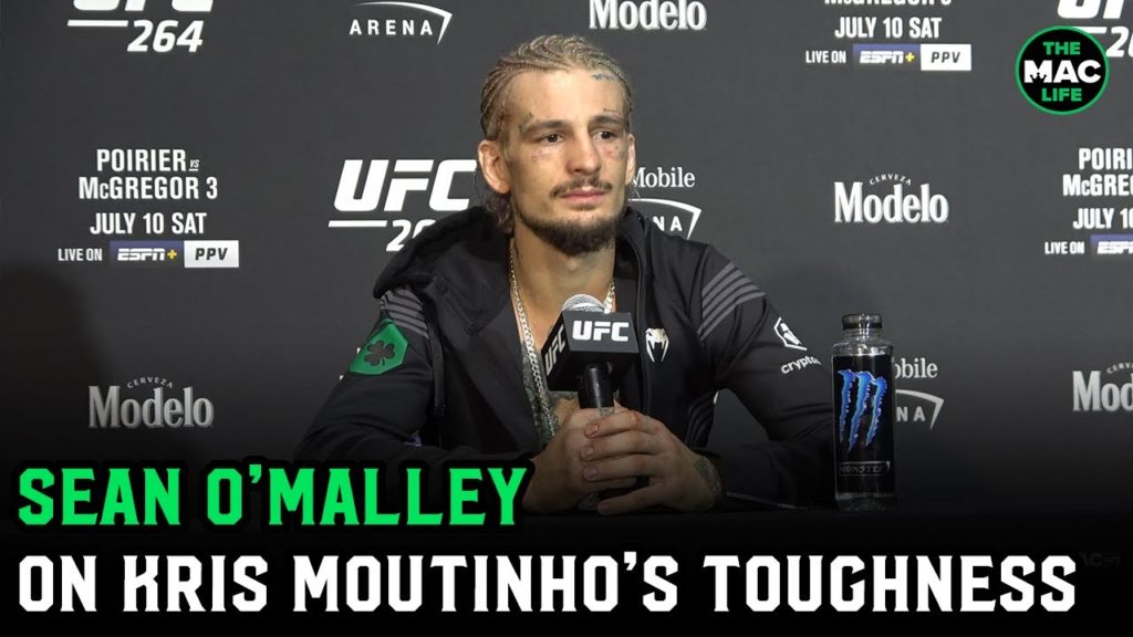 Sean O’Malley on Kris Moutinho: “He’s probably at the hospital seeing triple right now”