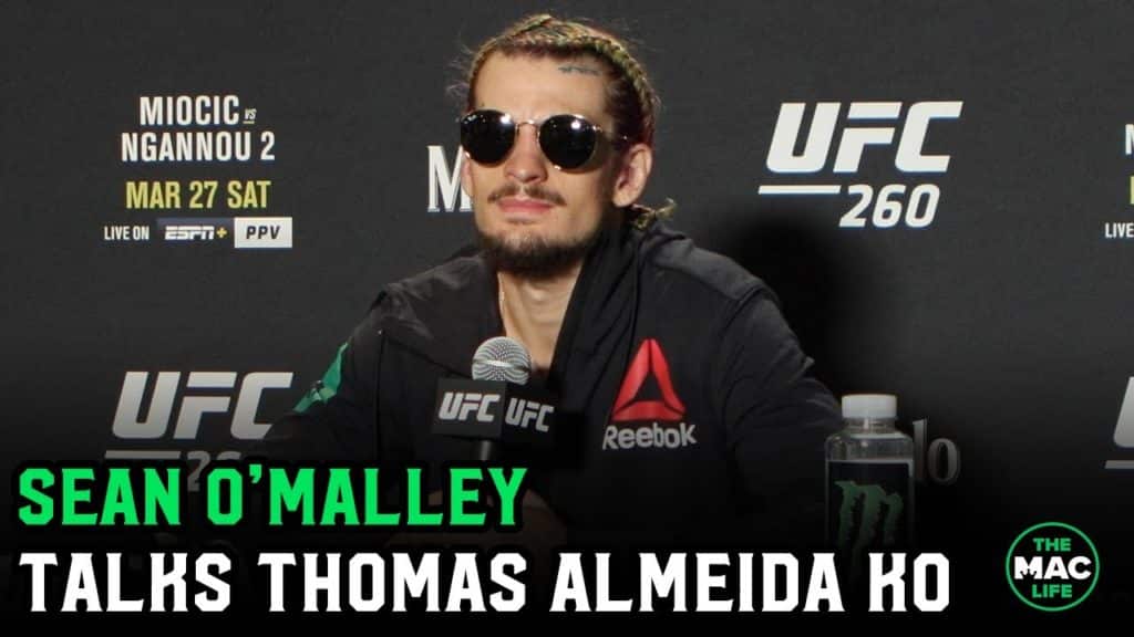 Sean O’Malley on UFC 260 win: “That was a big f*** you to a lot of people”