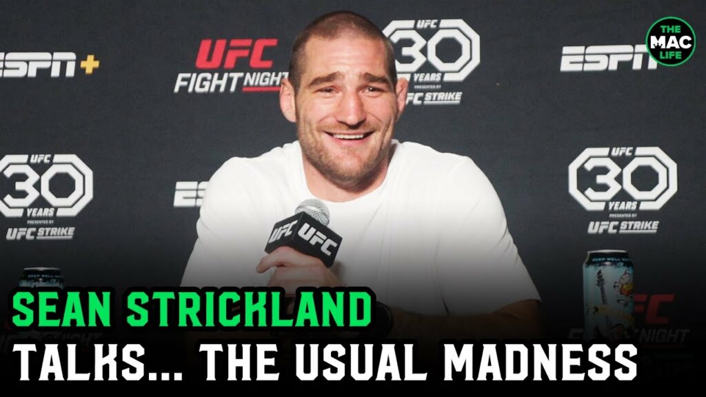 Sean Strickland: 'Marvin Vettori's is on the short bus & we f****d up by giving women the vote'