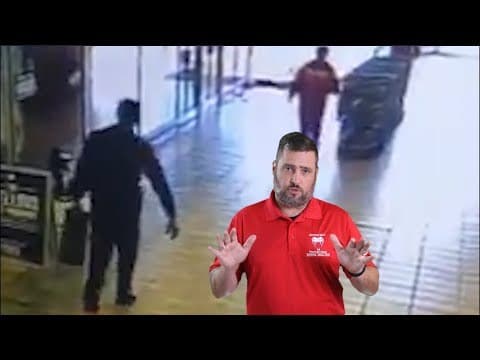 Security Guard Praised After Stopping Robbers