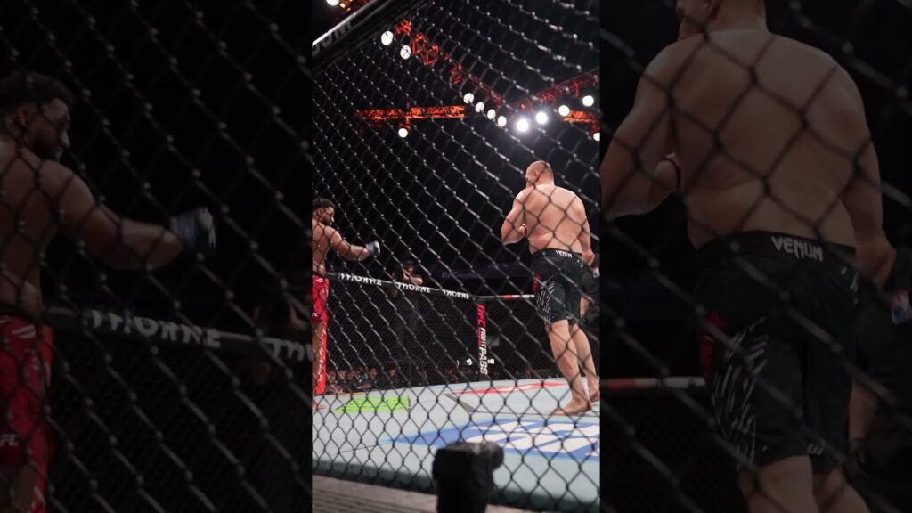 Sergei Pavlovich's right hand is DANGEROUS #UFCShanghai