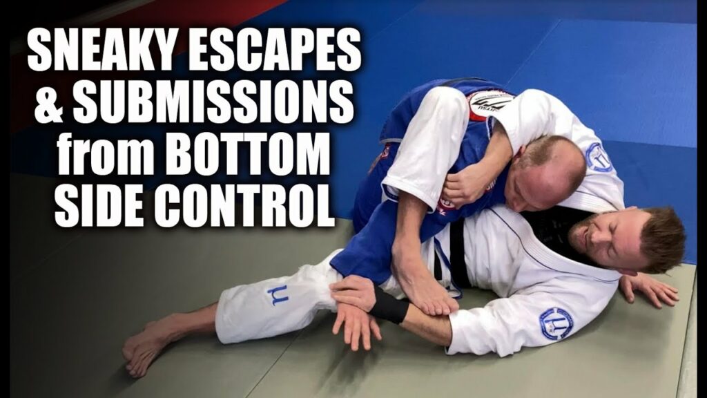 Seriously Sneaky Side Control Escapes and Submissions